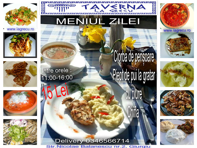 Opinii despre Restaurant - Taverna La Grecu în Giurgiu - Gastronomie și ospitalitate