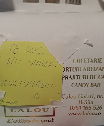 Opinii despre Lalou în Brăila - Gastronomie și ospitalitate
