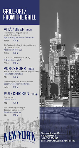 Opinii despre New York American Restaurant în Sibiu - Gastronomie și ospitalitate