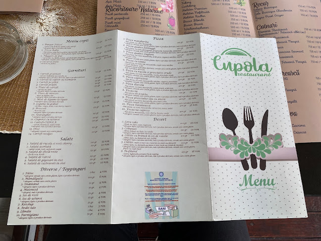 Cupola - Gastronomie și ospitalitate