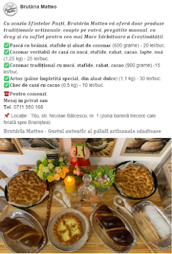 Brutăria Matteo - Gastronomie și ospitalitate
