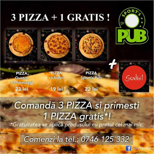 Opinii despre Sport's Pub B90 în Buzău - Gastronomie și ospitalitate