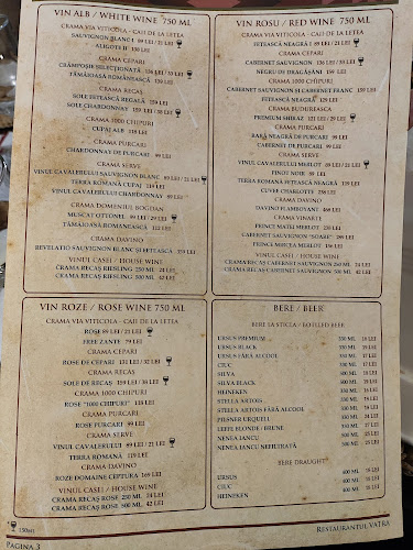 Comentarii opinii despre Restaurant Vatra