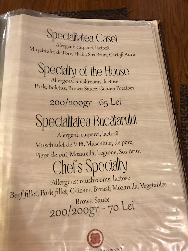 Opinii despre Casa Românească în Brașov - Gastronomie și ospitalitate