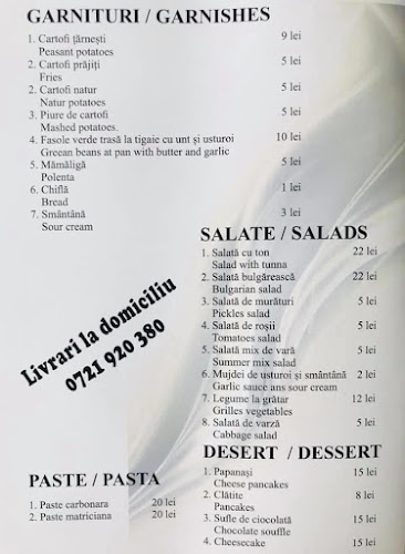 Opinii despre Casa Centiu - Restaurant Bran în Bran - Gastronomie și ospitalitate