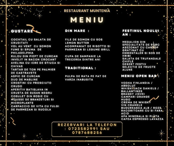 RESTAURANT MUNTENIA