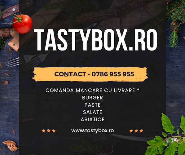 TASTY Box sector 1 - Comanda Mancare Online Livrare mancare rapid meniul zilei pizza catering chitila mogosoaia oală