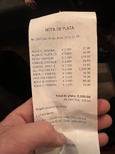 Opinii despre Petry Bistro GrillxWine în Târgu Mureș - Gastronomie și ospitalitate