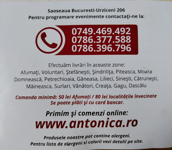 Restaurant Antonică - Gastronomie și ospitalitate