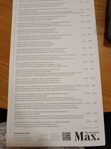 Max - Gastronomie și ospitalitate
