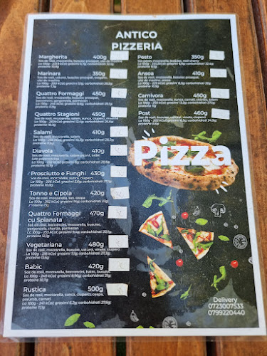 Pizza ANTICO - Gastronomie și ospitalitate
