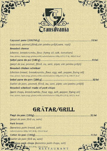 Restaurant Transilvania Brașov - Brașov