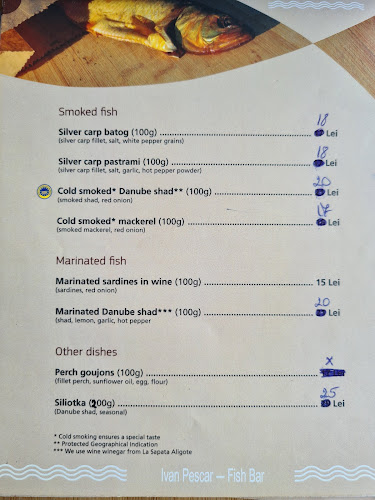 Ivan Pescar - Gastronomie și ospitalitate