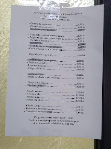 Cantina Universității de Medicină și Farmacie