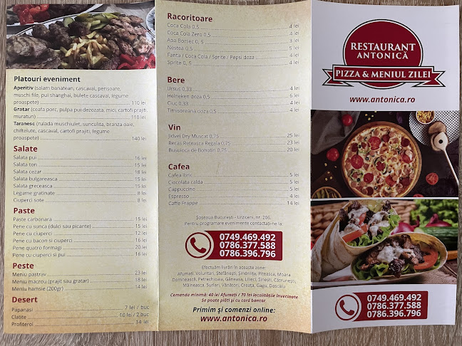 Opinii despre Restaurant Antonică în Afumați - Gastronomie și ospitalitate