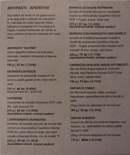 Da Pino - Restaurant centru Cluj Napoca - Gastronomie și ospitalitate