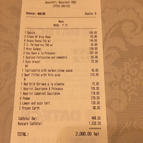 Restaurant Joseph - Gastronomie și ospitalitate