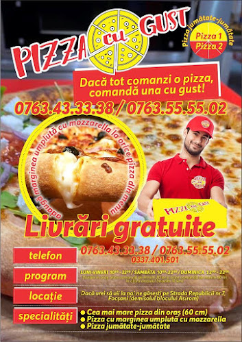 Comentarii opinii despre Pizza cu Gust Focsani