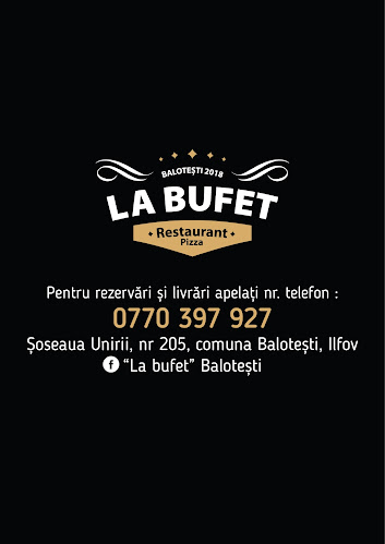 LA BUFET - Balotești