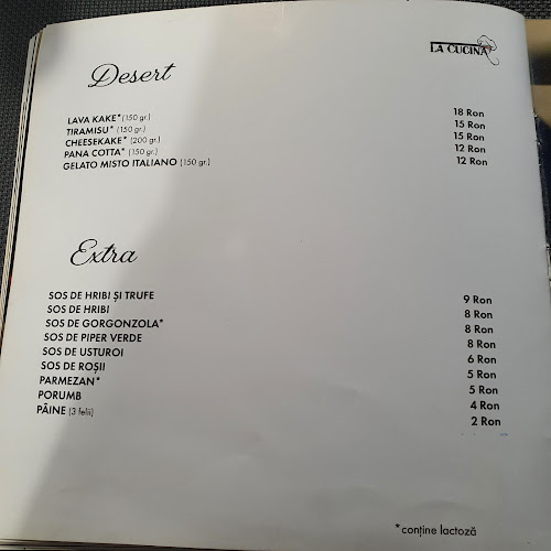 Opinii despre La Cucina în Baia Mare - Gastronomie și ospitalitate