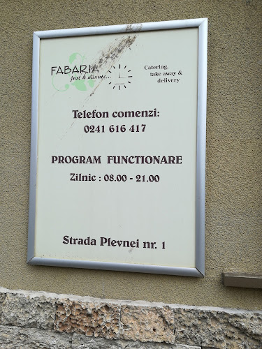 Fabaria - Take a away Deliveri - Gastronomie și ospitalitate