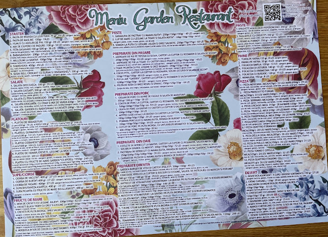 Garden Restaurant - Gastronomie și ospitalitate