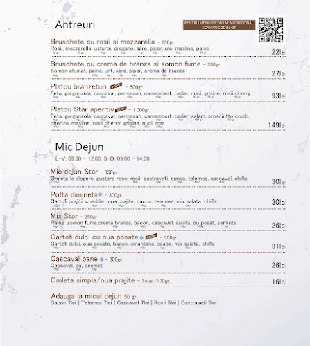 Restaurant STAR - Gastronomie și ospitalitate