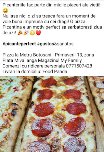 Opinii despre Pizza la Metru Botoşani în Botoșani - Gastronomie și ospitalitate