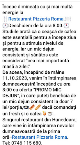 Opinii despre Roma în Hunedoara - Gastronomie și ospitalitate