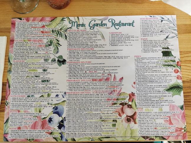 Opinii despre Garden Restaurant în Buzău - Gastronomie și ospitalitate