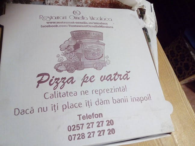 Opinii despre PIZZERIA RESTAURANT ORNELLA - MICALACA în Arad - Gastronomie și ospitalitate