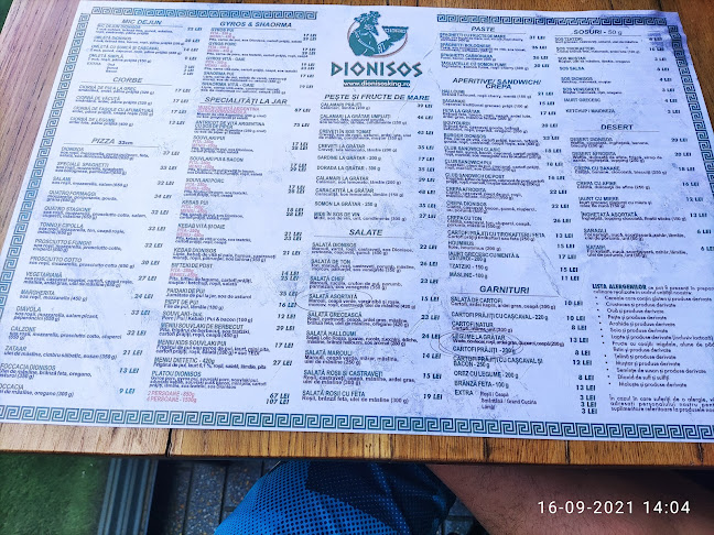 Opinii despre Dionisos în Iași - Gastronomie și ospitalitate
