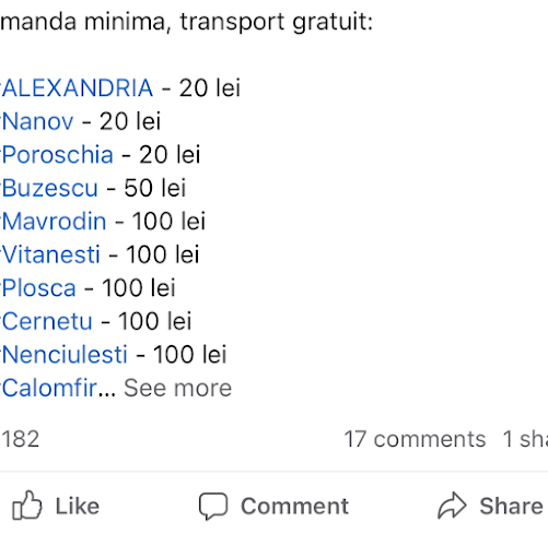 Pizza Rosiori - Alexandria