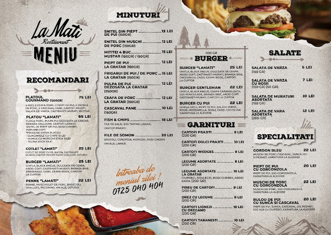 Opinii despre LaMati Restaurant & Pizzerie în Sânpetru - Gastronomie și ospitalitate