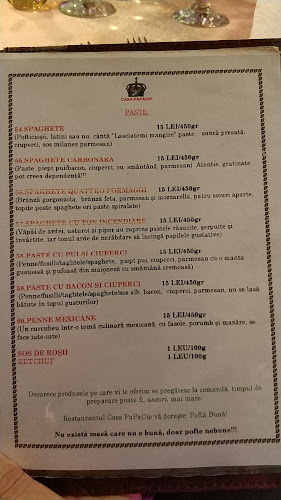 Opinii despre Casa PaPa Cip în Alexandria - Gastronomie și ospitalitate