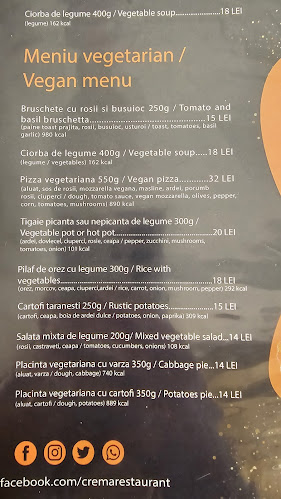 Opinii despre Crema Restaurant în Alba Iulia - Gastronomie și ospitalitate