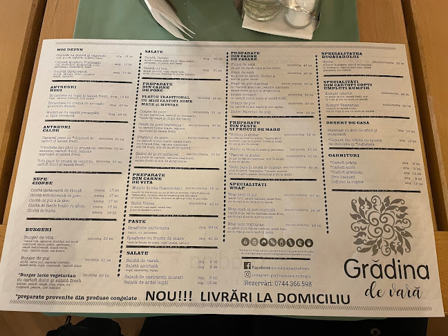 Opinii despre Gradina De Vara în Târgu Mureș - Gastronomie și ospitalitate