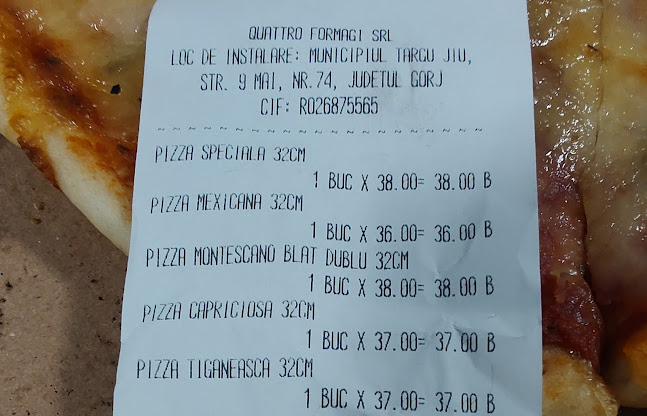 Opinii despre Quattro Stagioni în Târgu Jiu - Gastronomie și ospitalitate