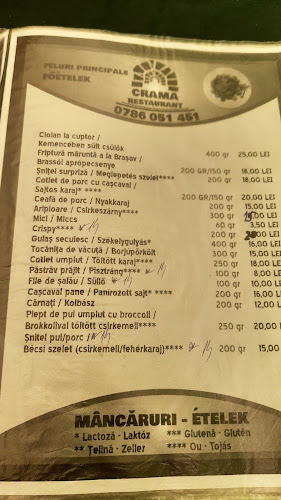 Opinii despre CRAMA Covasna în Covasna - Gastronomie și ospitalitate
