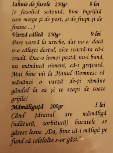 Opinii despre Hanul Domnesc în Târgu Jiu - Gastronomie și ospitalitate