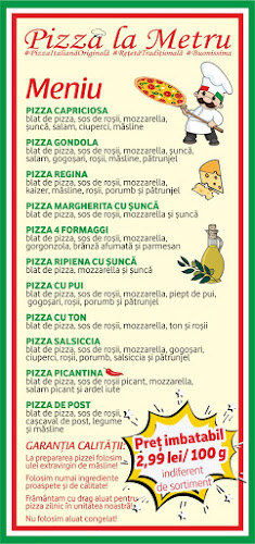 Pizza la Metru Botoşani - Gastronomie și ospitalitate