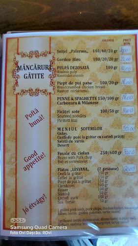 Opinii despre Restaurant Lesyana în Gheghie - Gastronomie și ospitalitate