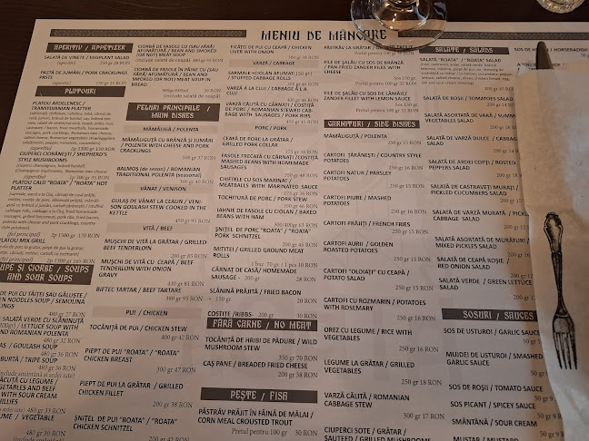 Restaurant Roata - Gastronomie și ospitalitate