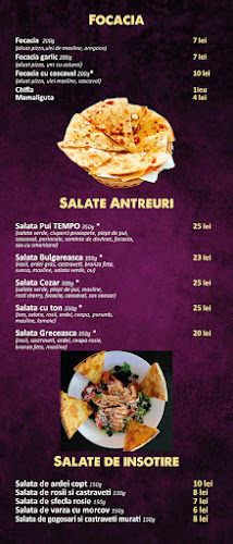 PIZZERIA TEMPO - Gastronomie și ospitalitate