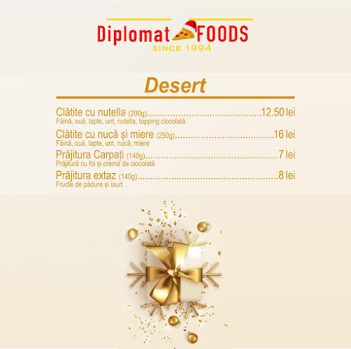 Diplomat Foods - Gastronomie și ospitalitate