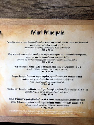 La Cuptor - Gastronomie și ospitalitate