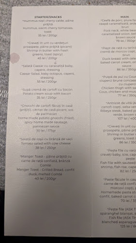 Comentarii opinii despre Manger