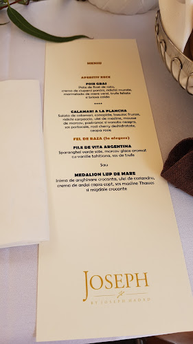 Opinii despre Restaurant Joseph în București - Gastronomie și ospitalitate