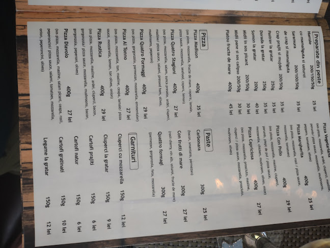 Opinii despre Restaurant Madison în Constanța - Gastronomie și ospitalitate