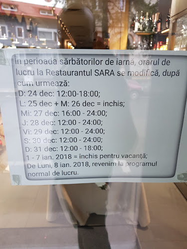 Opinii despre SARA Bistro Popa Petre în București - Gastronomie și ospitalitate